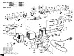 Bosch 0 601 964 060  Bench Grinder 230 V / Eu Spare Parts